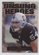 1999 Fleer Tradition Unsung Heroes Greg Biekert #21UH 1k3