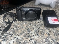 Sony Cyber-shot DSC-H90 16.1MP 16X Zoom Digital Camera Black -TESTED
