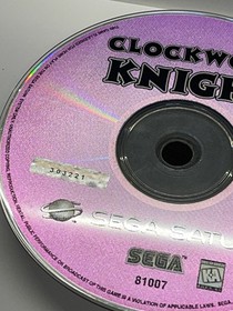 Saturn - Clockwork Knight Sega Saturn Complete #2931