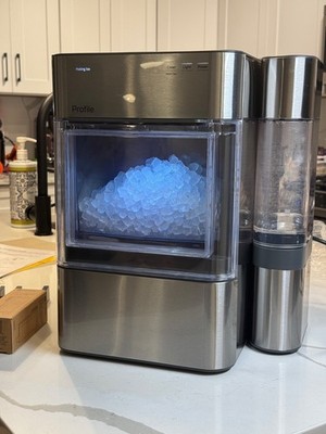 GE Profile Opal 2.0 Ultra 38lb Ice maker , Nugget Ice Production + Side Tank