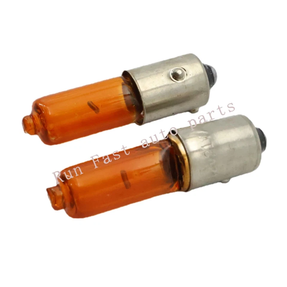 Fits Land Rover VW 30640997 2Pcs Front Turn Signal Light Bulbs Amber 30640524 - Image 4 of 4