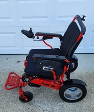 Eagle HD Powered Portable Folding Wheelchair 58 Pounds, Weight Capacity 400lbs