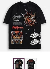CIVIL REGIME X MARVEL DEADPOOL "DOGPOOL'S POWER" OVERSIZED T-SHIRT - SMALL NEW