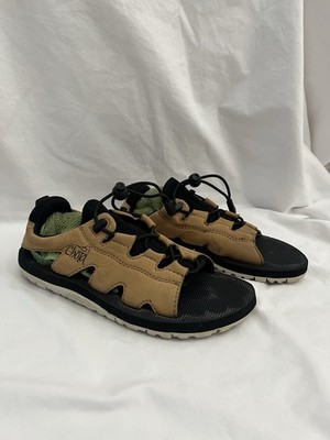 Chota Water Sport Wading Sandals Men Size 7 Tan Brown Leather Fishing Rafting