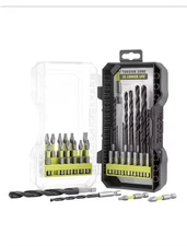 Ryobi Black Oxide Impact and Drive Drill Bit Set 28-Piece