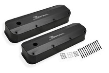Holley 890007b Fabricated Aluminum Tall Valve Covers 1968-1997 Ford 429-460 With Holley 890007b Fabricated Aluminum Tall Valve Covers 1968-1997 Ford 429-460 With