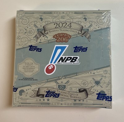 2024 Topps 206 NPB Nippon Professional Baseball League Factory Sealed Hobby Box