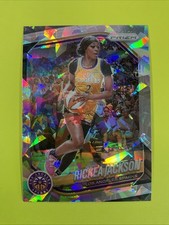 2025 WNBA Prizm Basketball Cracked Ice Rickea Jackson #118 Sparks