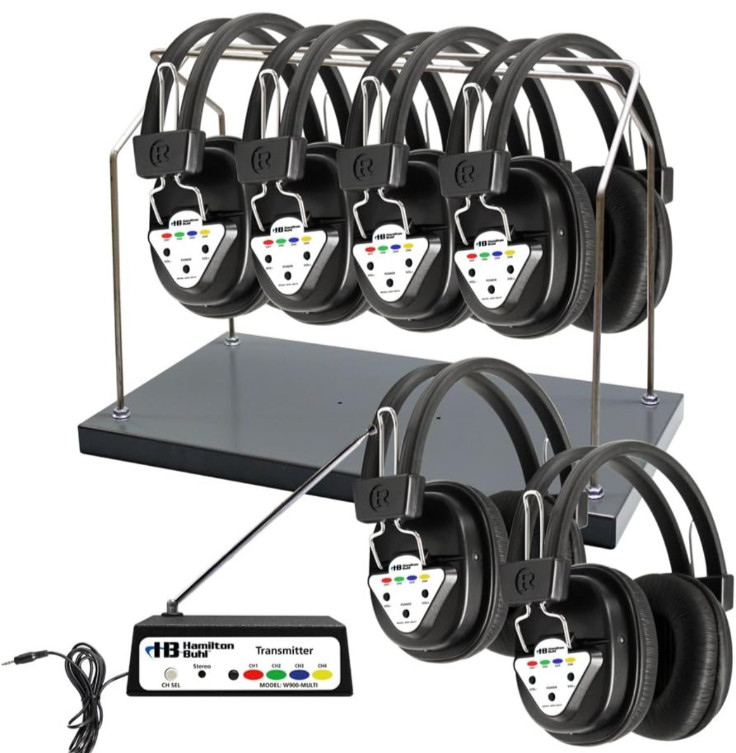 Hamilton Buhl Wireless 6 Person Listening Center w/ Multi Fr