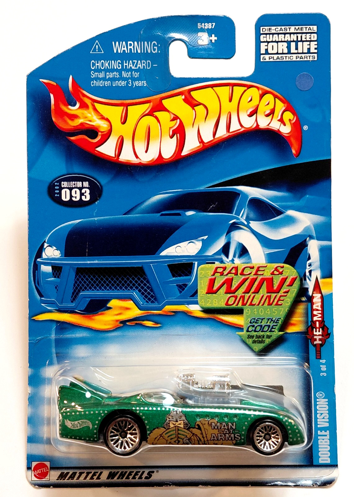 2001 HOT WHEELS DOUBLE VISION