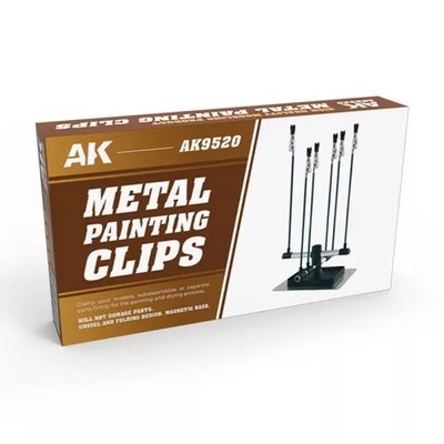 AK Interactive AK9520 - Metal Painting Clips - Neu