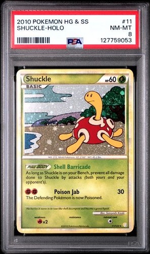 Shuckle graded PSA 8 for sale on eBay