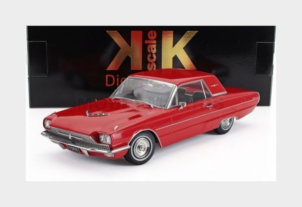 KK-Scale KKDC181343 Ford USA Thunderbird Cabriolet Hard-Top 1966 Rot-image