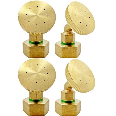 Misting Nozzle,Heavy Duty Garden Hose Mister Nozzle, Adjustable Water 8-Hole