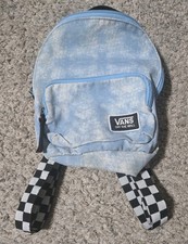 Vans Off The Wall Classic Realm Womens Sky Blue Adjustable Strap Backpack
