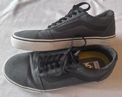 Vans Off The Wall Ortholite Shoes Mens Size 9.5 Gray/brown low top