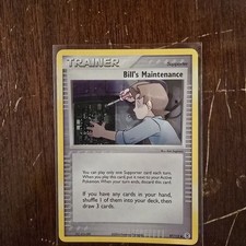 Pokemon Card - Bill's Maintenance FireRed & LeafGreen 87/112 Reverse Holo