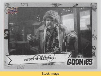 2024 The Goonies Black & White Variant You Never Listen to Me #V-5 READ jg2