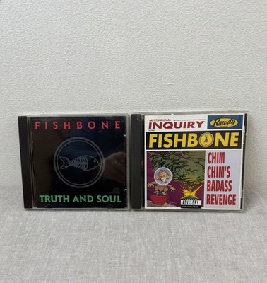 FISHBONE Lot of 2 CD's Truth & Soul + Chim Chim's Badass Revenge