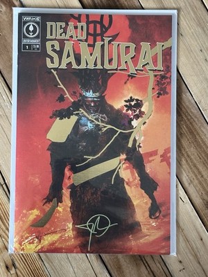 Dead Samurai #1 Gold Foil Megacon Exclusive Signed By John Dolmayan With COA