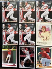 Mike Trout Lot Of 9 2019-20 Topps & Panini