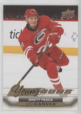 2015-16 Upper Deck UD Canvas Young Guns Brett Pesce #C226 12jj