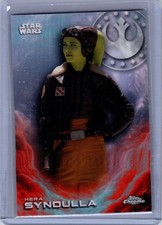 2025 Topps Chrome Star Wars HERA SYNDULA CE- 26 Refractor Costco Exclusive