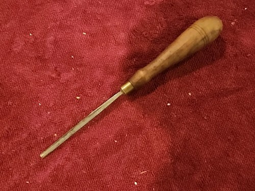 Vintage Buck Bros 3/16" Tanged Gouge