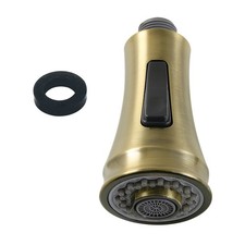 Kingston Brass KDH881 Made To Match 2-Function Pull-Down Kitchen - Brass