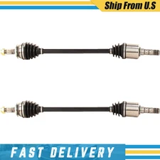 TrakMotive Front CV Axle Shafts Set of 2 For Subaru Outback Legacy Impreza AWD