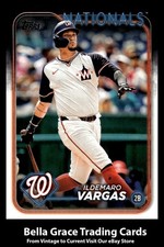 2024 Topps Update Ildemaro Vargas #US303 Washington Nationals MLB Baseball 