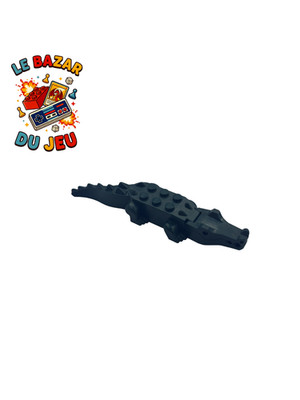 LEGO Krokodil Alligator 6026c01 Tier dunkelgrün Piraten Burg Dschungel Origina