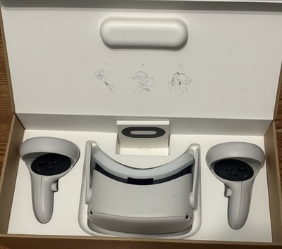 Meta Oculus Quest 2 64GB Standalone VR Headset - White (No Headstrap)