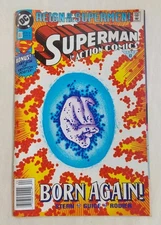 Superman in Action Comics Born Again #687 Jun 1993 Reign Of The Superman Nice