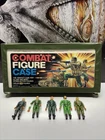 VTG 80's G.I. Joe Tara Toy Corp. Combat Figure Case w/Trays & 5 Commando Rangers