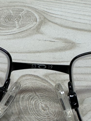 Oakley Eyeglasses Frames Only, OX3136-0253, 53-19-140, Polished Black - Picture 8 of 9