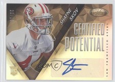 2014 Certified Potential Mirror Signatures Gold 20/25 Shayne Skov #P-SS Auto 0t1
