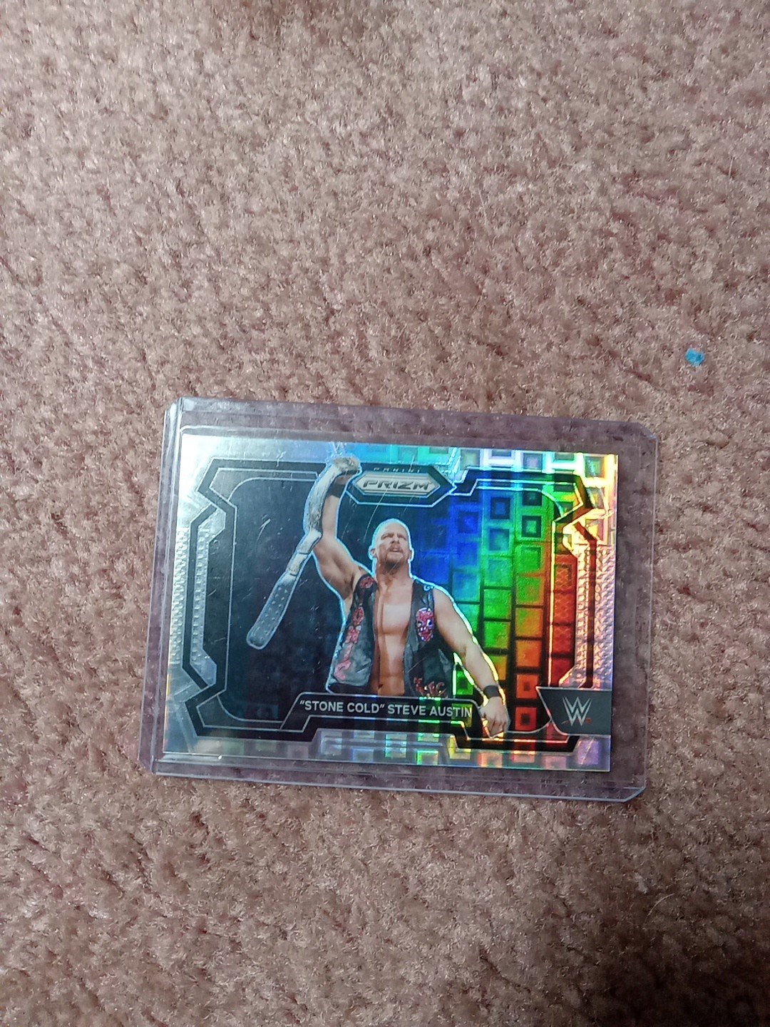2024 Panini Prizm WWE -stone Cold Steve Austin Pandora Prizm /199