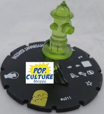 HEROCLIX Batman Team Up s011 FIRE HYDRANT GREEN Special Object