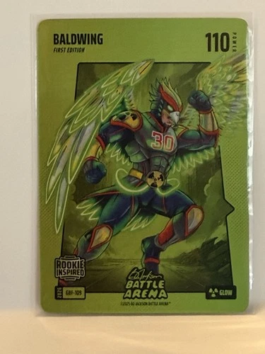 2026 Bo Jackson Battle Arena Glow Battle Foil BALDWING 'Drake Baldwing' #GBF-109