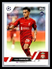 Fábio Carvalho Liverpool #28 Topps 2022-23 UEFA Club Competitions 1st Edition