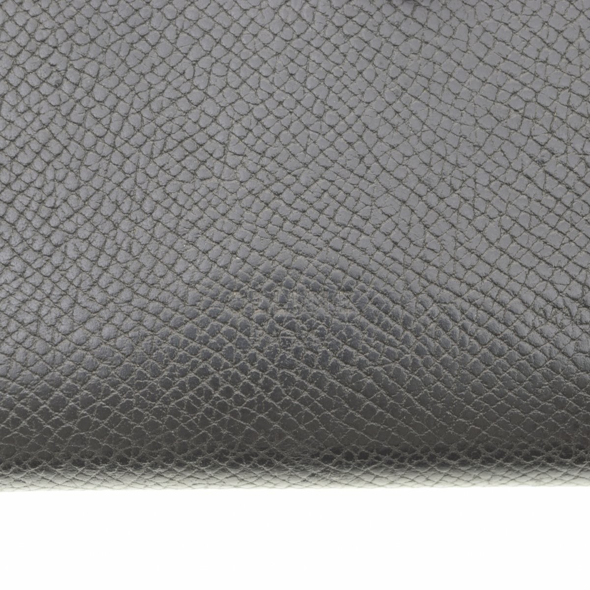 Celine Multi Function Strap Wallet Black Leather … - image 7