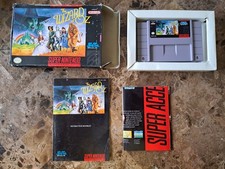 The Wizard of Oz Super Nintendo Entertainment System SNES CIB Tested Authentic 
