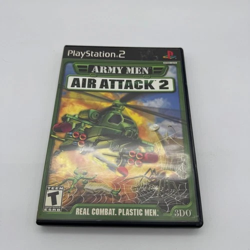 Army Men Air Attack 2 Sony PlayStation 2 PS2 2001 CIB 3DO SLUS-20004 NTSC