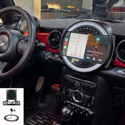4+128G CarPlay Android 15 Car Stereo Radio For BMW Mini Cooper R56 R60 2007-2014