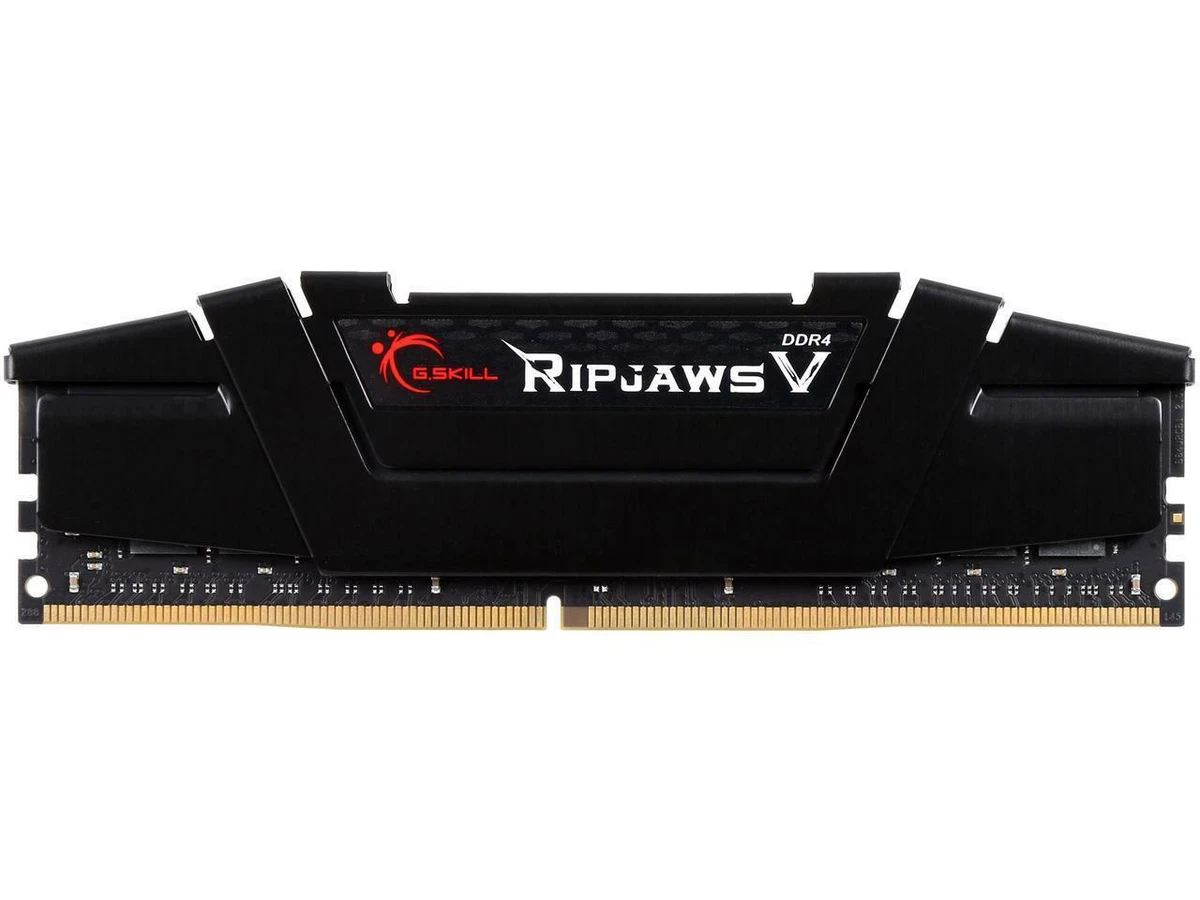 メモリー G.Skill 16GB 2x8 DDR4 PC4-25600 3200MHz G.SKILL RipjawsV Series DDR4 RAM (XMP) 16GB (2x8GB) 3200MT/s CL16