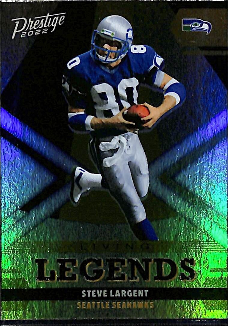 2022 Panini Prestige Living Legends #LL-28 Steve Largent Seattle