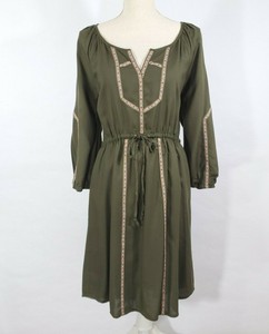 anthropologie boho dress