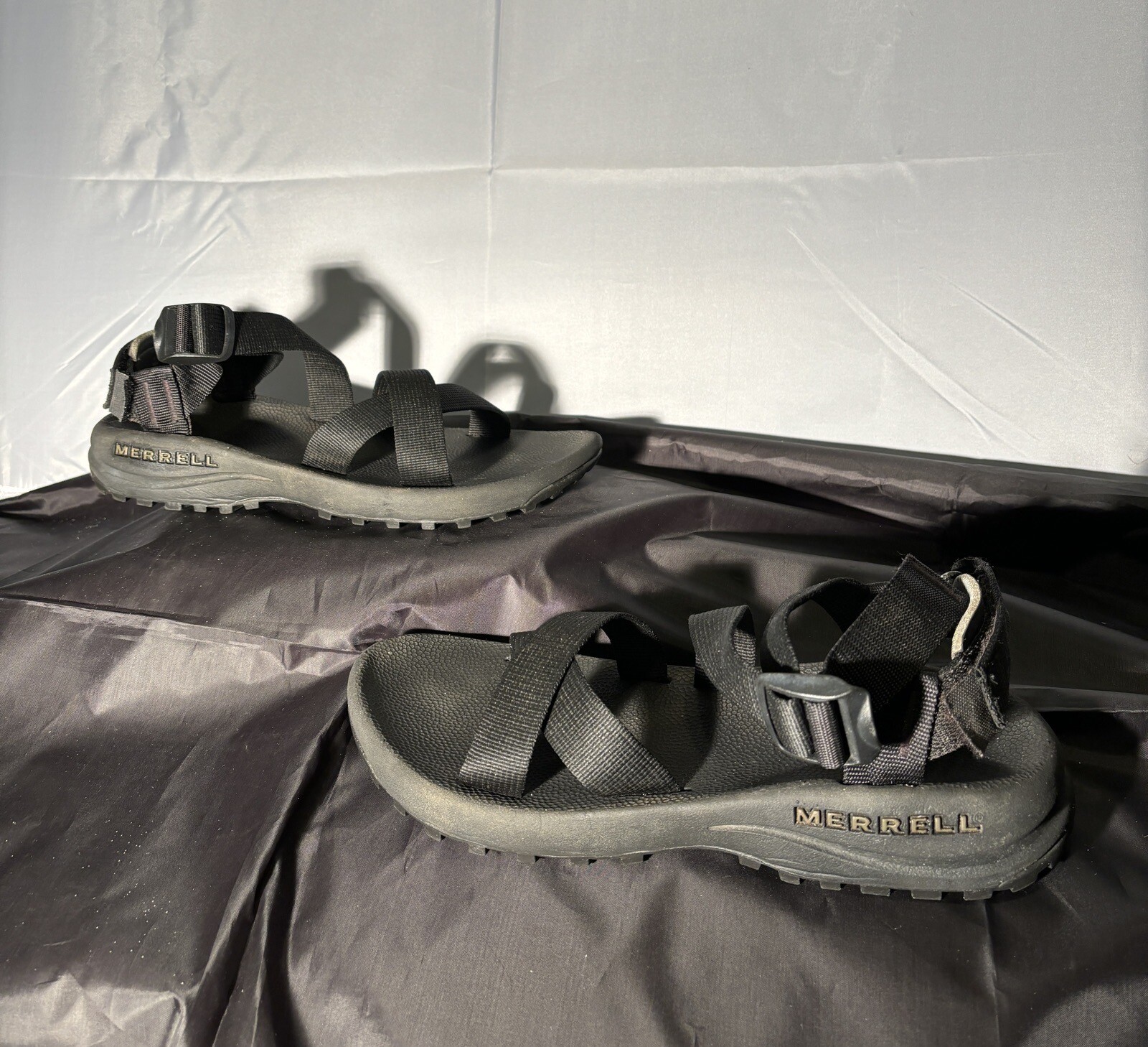 Merrell Python Black Straps Hiking Walking Trail … - image 4