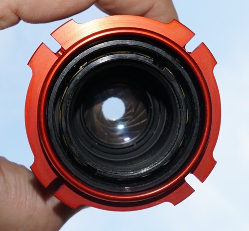 Rare KOMURA 135mm F3.5 PRE-SET SANKYO KOHKI MF Lens Arri PL mount CINE VG VIDEO - Picture 7 of 7